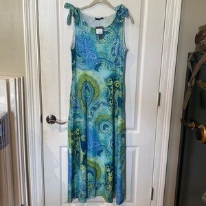 Reborn size small tank maxi dress NWT